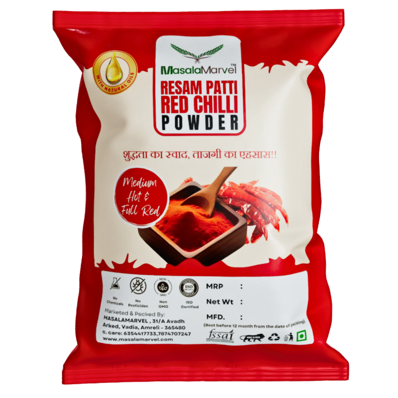 resham patti red chilli powder