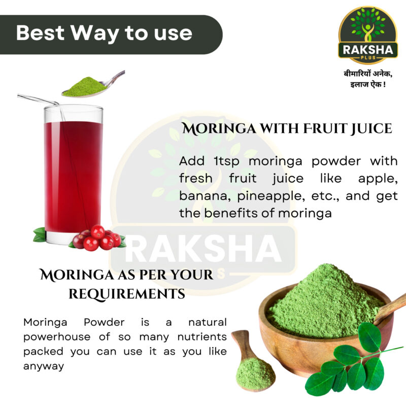 Raksha Plus Moringa Powder(250gm) - Image 8