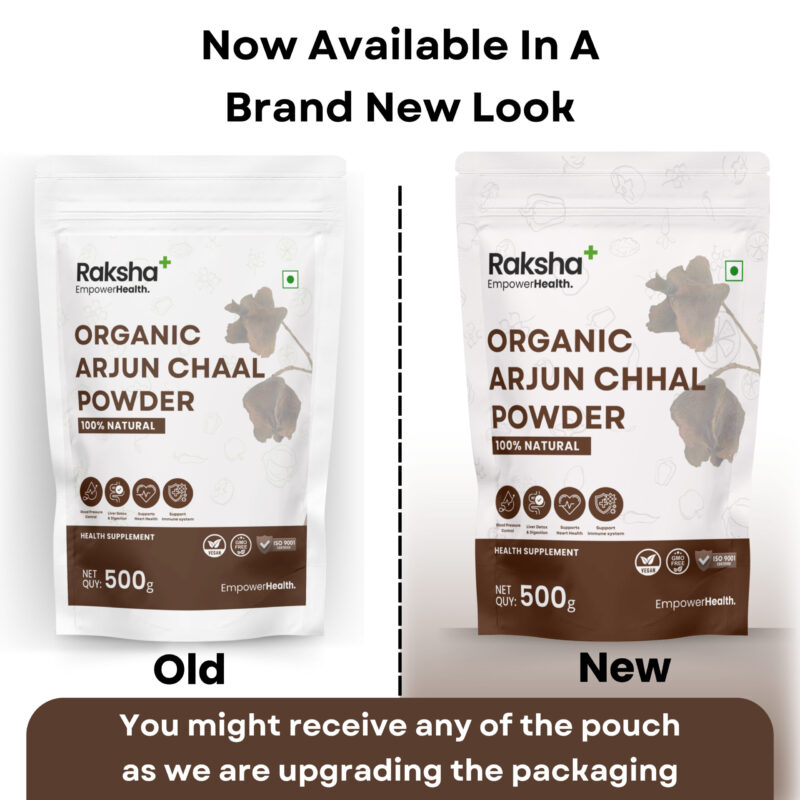 raksha plus organic arjun chaal powder 500gm - image 5