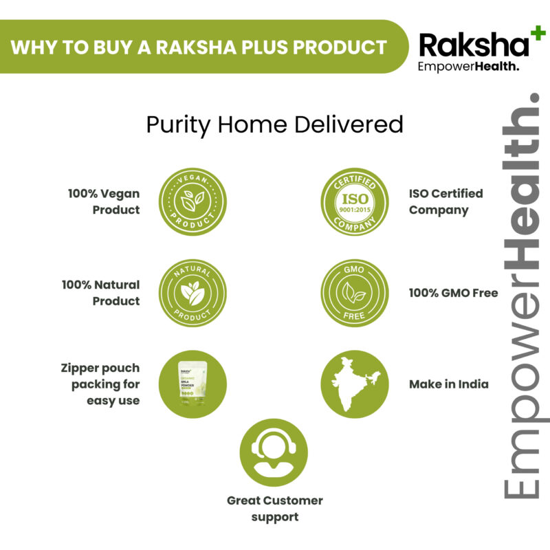 raksha plus organic amla powder - image 8