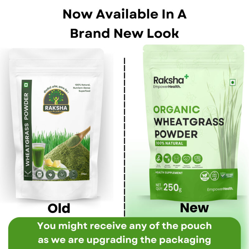 raksha plus organic wheatgrass powder - image 4