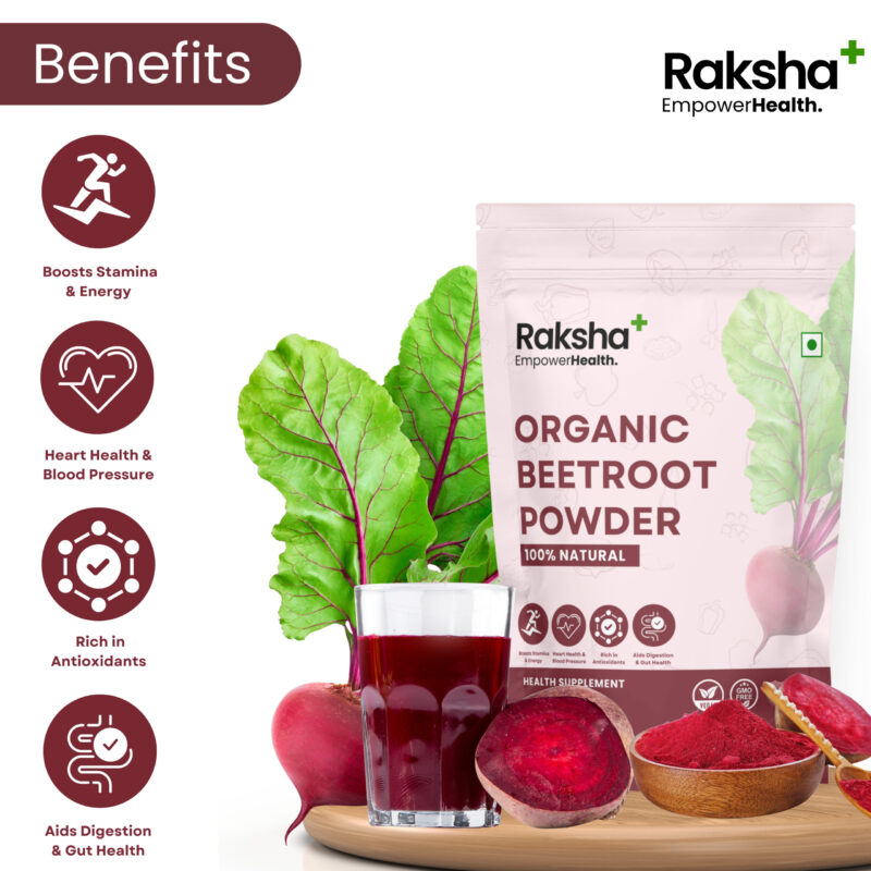 raksha plus organic beetroot powder 250gm - image 6