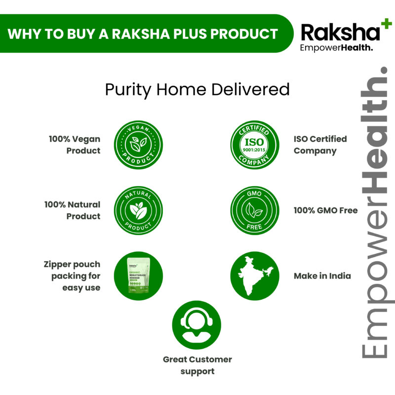 raksha plus organic moringa powder - image 6