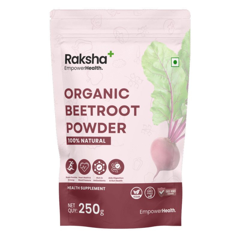 raksha plus organic beetroot powder 250gm