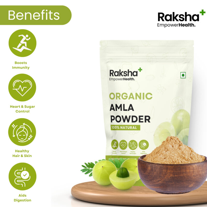 raksha plus organic amla powder - image 4