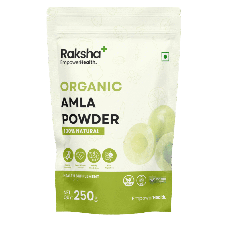 raksha plus organic amla powder