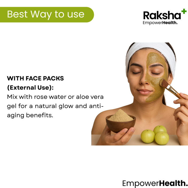 raksha plus organic amla powder - image 5